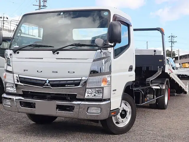 三菱 キャンター 小型 車両重機運搬 ラジコン ウインチの中古トラック画像11