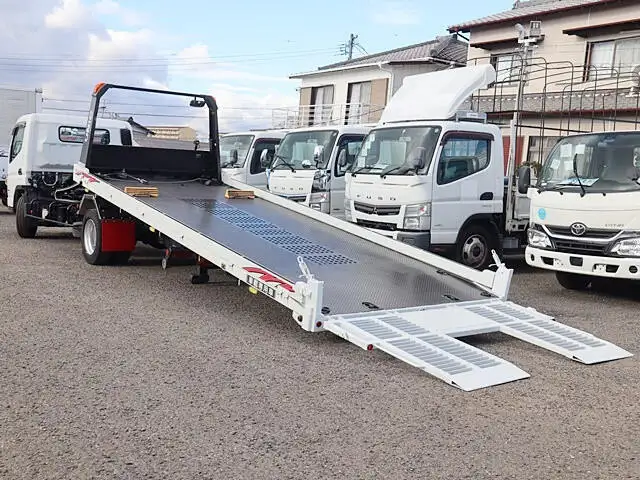 三菱 キャンター 小型 車両重機運搬 ラジコン ウインチの中古トラック画像8