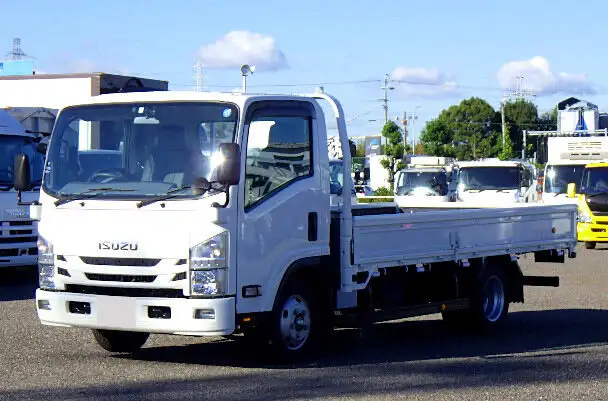いすゞ エルフ 小型 平ボディ TRG-NNR85AR H29の中古トラック画像1