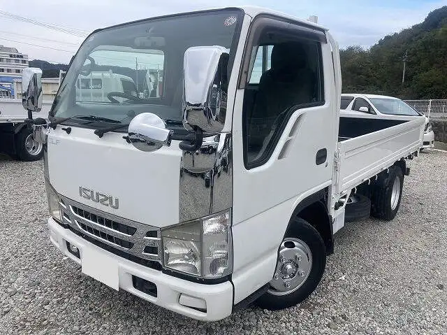 いすゞ エルフ 小型 平ボディ BKG-NHR85A H19の中古トラック画像1