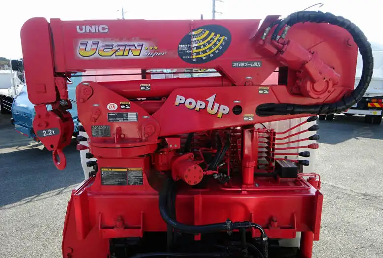 いすゞ エルフ 小型 ダンプ 強化 クレーン付きの中古トラック画像9