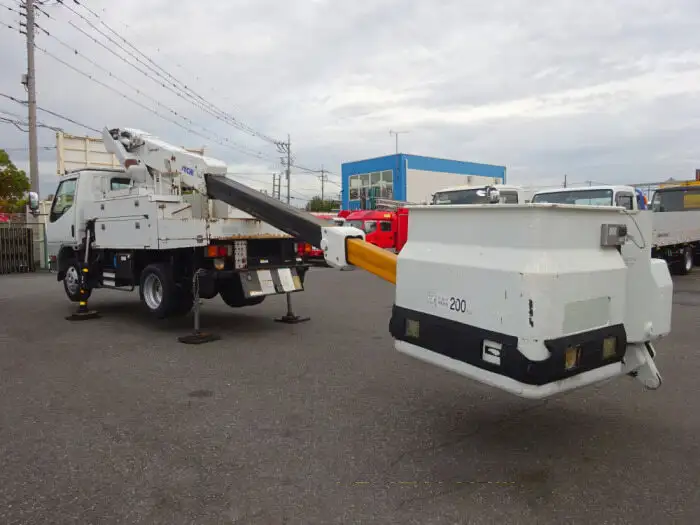 三菱 キャンター 小型 高所・建柱車 高所作業車 電工仕様の中古トラック画像9