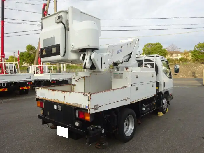 三菱 キャンター 小型 高所・建柱車 高所作業車 電工仕様の中古トラック画像2