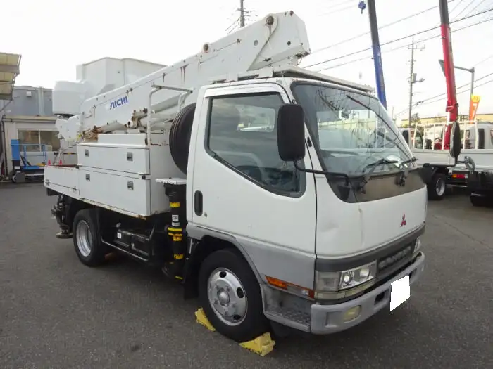三菱 キャンター 小型 高所・建柱車 高所作業車 電工仕様の中古トラック画像3