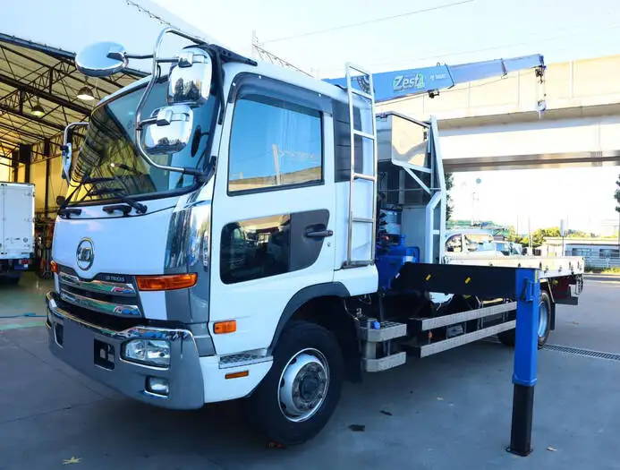 日産UD コンドル 中型/増トン クレーン付 アルミブロック 3段の中古トラック画像1