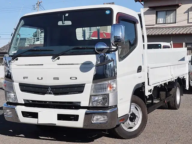 三菱 キャンター 小型 平ボディ パワーゲート TKG-FEB50 の中古トラック【車両No.156119】