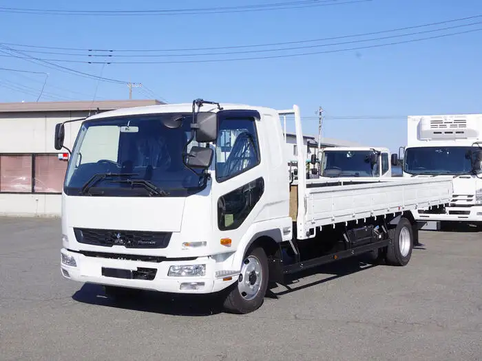 三菱 ファイター 中型/増トン 平ボディ ベッド 2KG-FK62Fの中古トラック画像1