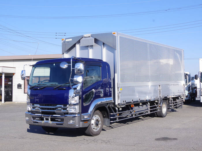 日産UD コンドル 中型 ウイング エアサス ベッド｜画像1