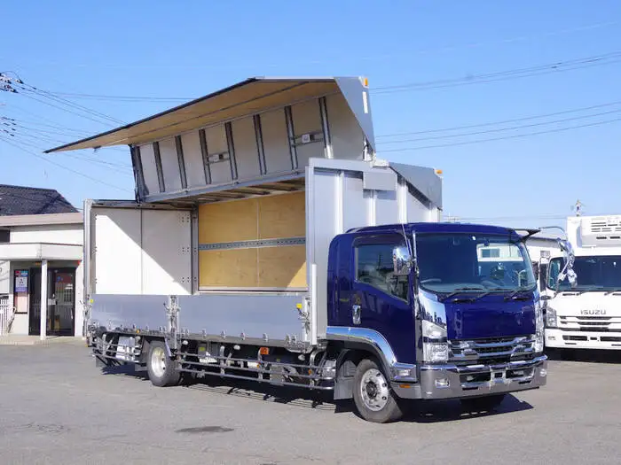 日産UD コンドル 中型/増トン ウイング エアサス ベッドの中古トラック画像2