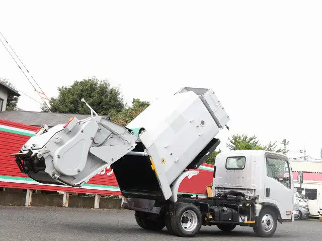 いすゞ エルフ 小型 パッカー車 巻き込み式 回転ダンプ式の中古トラック画像13