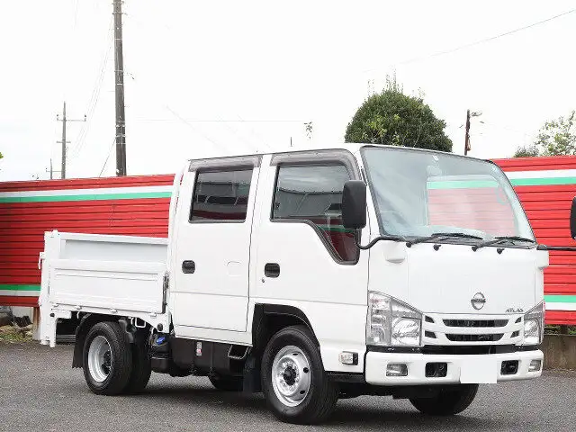 日産 アトラス 小型 平ボディ Wキャブ パワーゲートの中古トラック画像2