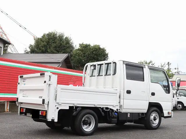 日産 アトラス 小型 平ボディ Wキャブ パワーゲートの中古トラック画像3