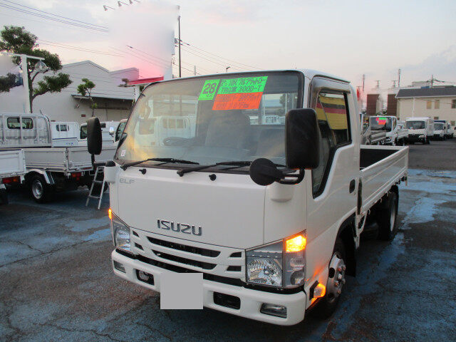 いすゞ エルフ 小型 平ボディ TRG-NJR85A H28｜画像1