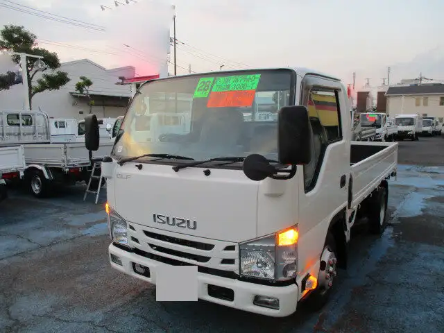 いすゞ エルフ 小型 平ボディ TRG-NJR85A H28の中古トラック画像1