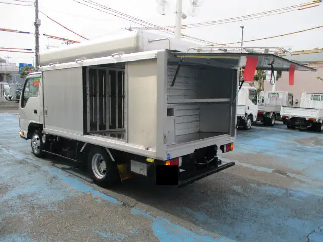 いすゞ エルフ 小型 アルミバン ボトルカー サイドドアの中古トラック画像9