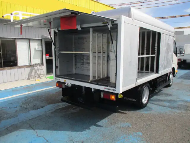 日野 デュトロ 小型 アルミバン ボトルカー サイドドアの中古トラック画像7
