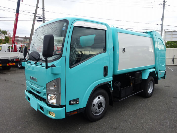 いすゞ エルフ 小型 パッカー車 巻き込み式 回転ダンプ式｜画像1