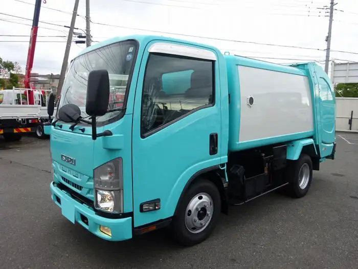 いすゞ エルフ 小型 パッカー車 巻き込み式 回転ダンプ式の中古トラック画像1