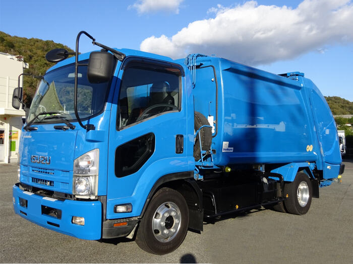 いすゞ フォワード 中型 パッカー車 プレス式 SKG-FRR90S2｜画像1
