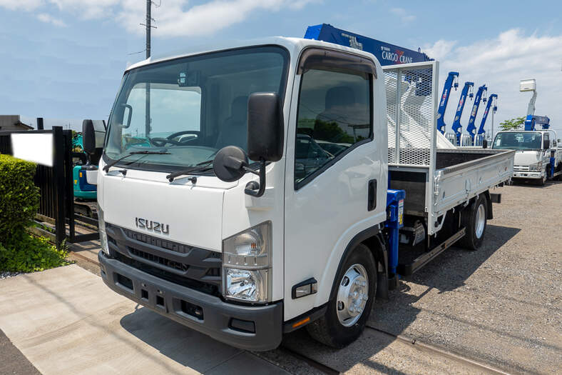 いすゞ エルフ 小型 クレーン付 4段 ラジコン｜画像1