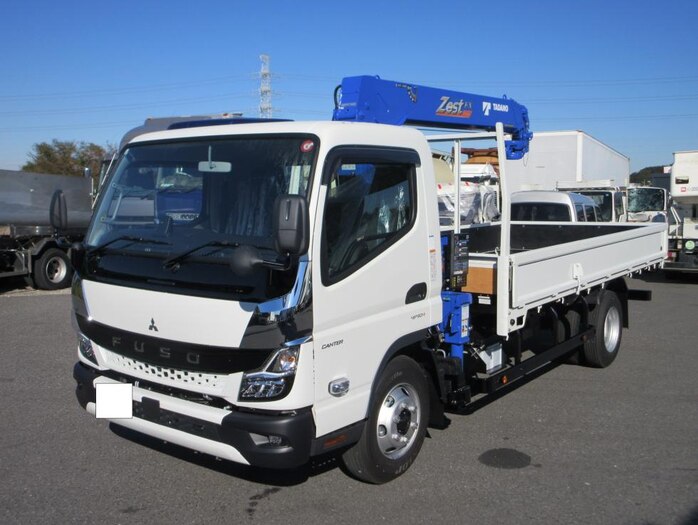 三菱 キャンター 小型 クレーン付 4段 ラジコン｜画像1