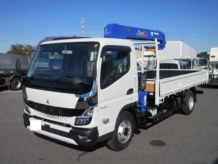 三菱 キャンター 小型 クレーン付 4段 ラジコンの中古トラック画像1