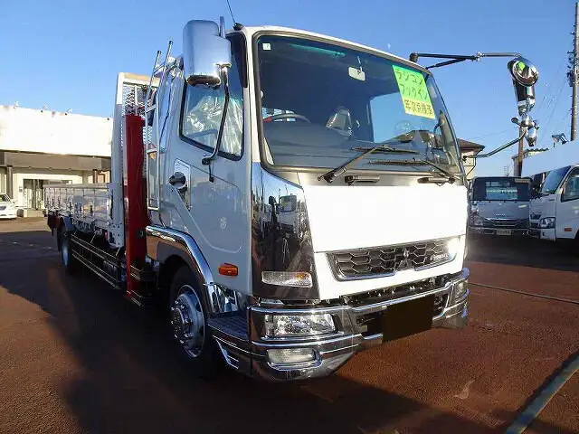 三菱 ファイター 中型/増トン 車両重機運搬 5段クレーン ラジコンの中古トラック画像2