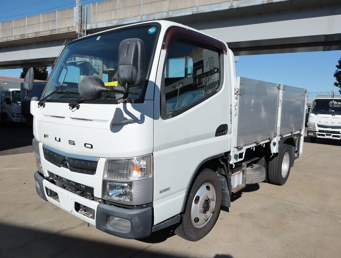 三菱 キャンター 小型 平ボディ パワーゲート 床鉄板｜画像1