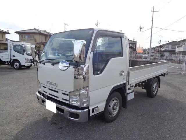 いすゞ エルフ 小型 平ボディ TKG-NHR85A H25の中古トラック画像1