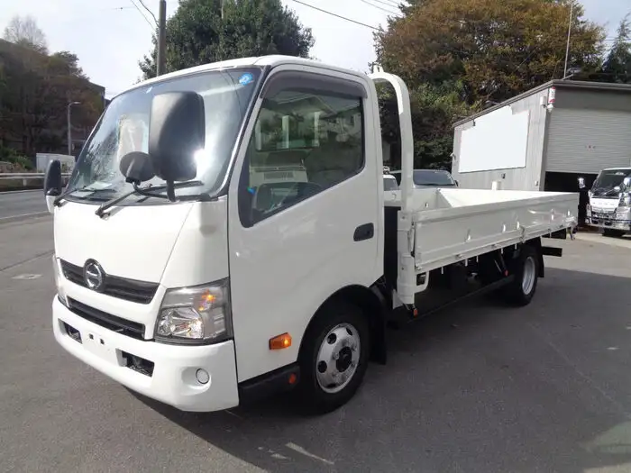 日野 デュトロ 小型 平ボディ TKG-XZU712M H29の中古トラック画像1