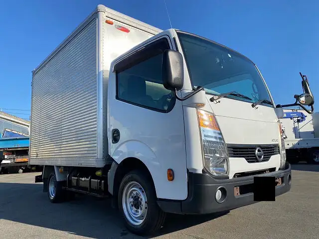 日産 アトラス 小型 アルミバン 3枚観音 SKG-SZ2F24の中古トラック画像1
