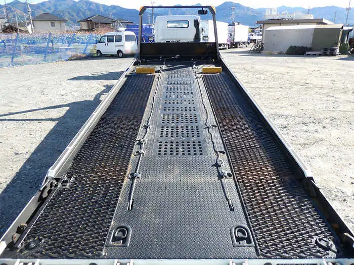 三菱 キャンター 小型 車両重機運搬 ラジコン ウインチの中古トラック画像6