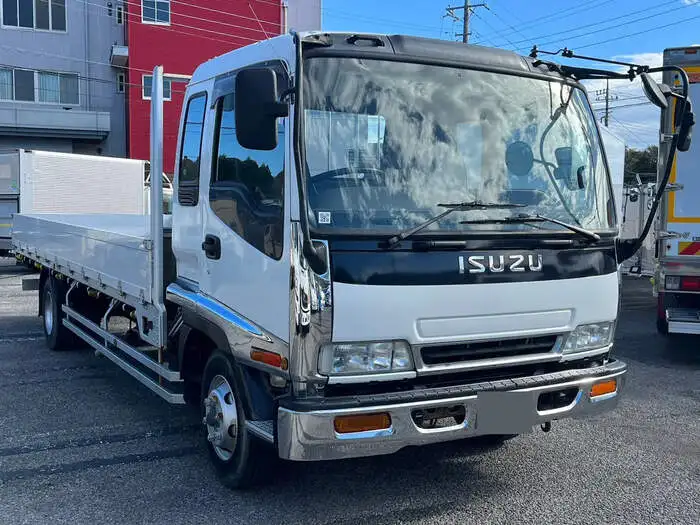 いすゞ フォワード 中型/増トン 平ボディ 床鉄板 アルミブロックの中古トラック画像3