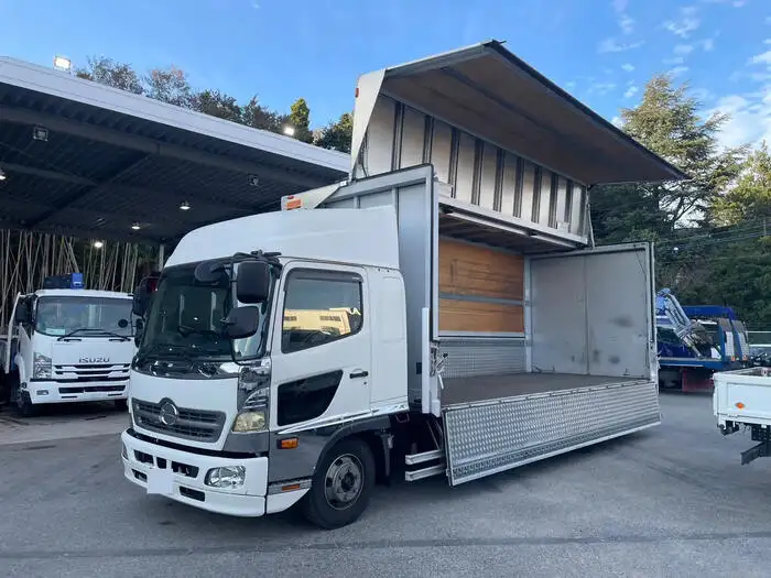 日野 レンジャー 中型/増トン ウイング パワーゲート エアサスの中古トラック画像12