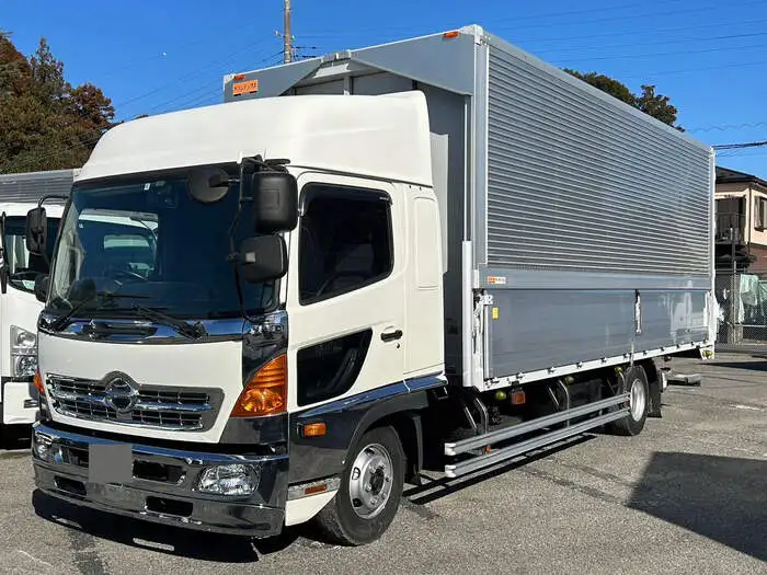 日野 レンジャー 中型/増トン ウイング パワーゲート エアサスの中古トラック画像1