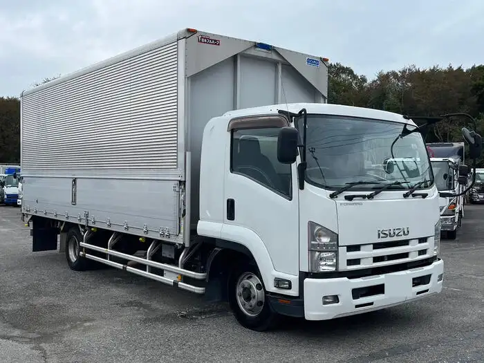 いすゞ フォワード 中型/増トン ウイング ベッド TKG-FRR90S2の中古トラック画像2