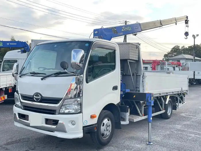 日野 デュトロ 小型 クレーン付 アルミブロック 4段の中古トラック画像1