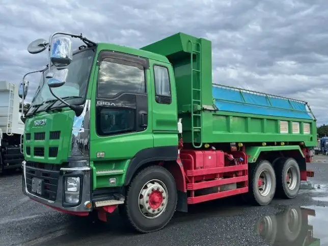 いすゞ ギガ 大型 ダンプ QKG-CXZ77AT の中古トラック【車両No