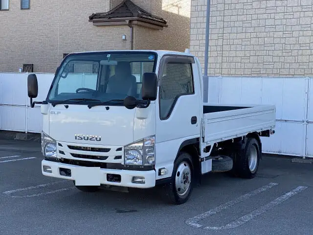いすゞ エルフ 小型 平ボディ TRG-NJS85A H27の中古トラック画像1
