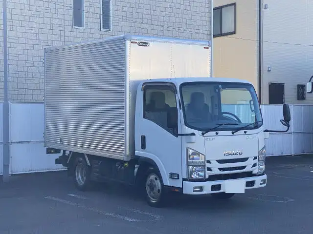 いすゞ エルフ 小型 アルミバン サイドドア TPG-NMS85ANの中古トラック画像2