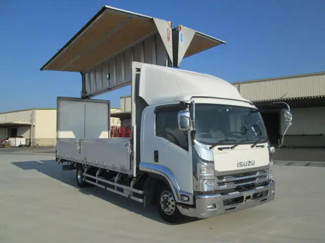 いすゞ フォワード 中型/増トン ウイング ジョルダー ベッドの中古トラック画像3