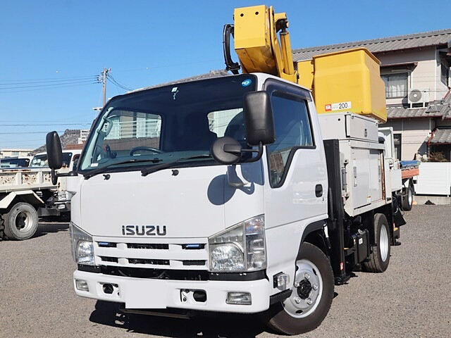 いすゞ エルフ 小型 高所・建柱車 高所作業車 TDG-NKS85AN