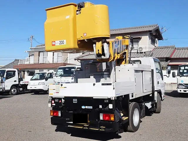 いすゞ エルフ 小型 高所・建柱車 高所作業車 電工仕様の中古トラック画像3