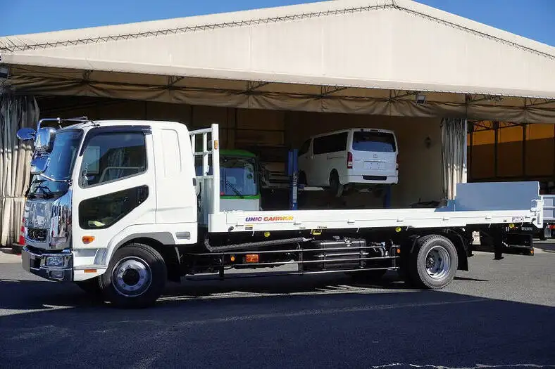 三菱 ファイター 中型/増トン 車両重機運搬 ラジコン ウインチの中古トラック画像1