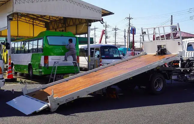 三菱 ファイター 中型/増トン 車両重機運搬 ラジコン ウインチの中古トラック画像4