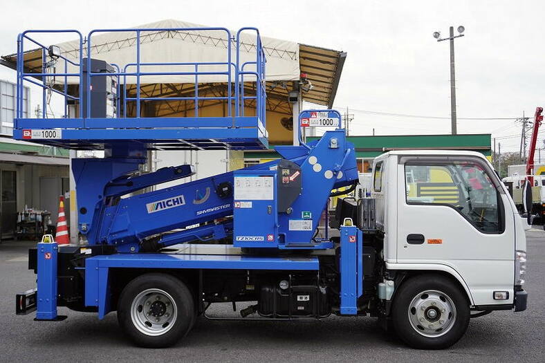 いすゞ エルフ 小型 高所・建柱車 高所作業車 TPG-NKR85Nの中古トラック画像2