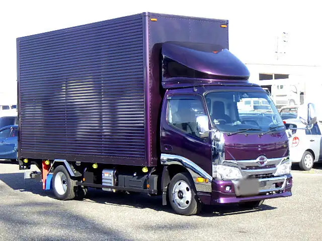日野 デュトロ 小型 アルミバン パワーゲート 2RG-XZU655Mの中古トラック画像2