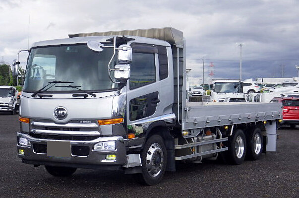 日産UD コンドル 中型 平ボディ 床鉄板 アルミブロック｜画像1