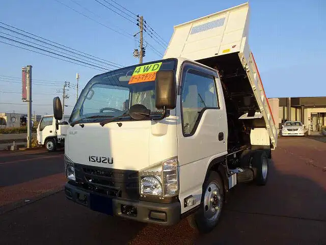いすゞ エルフ 小型 ダンプ 強化 コボレーンの中古トラック画像1
