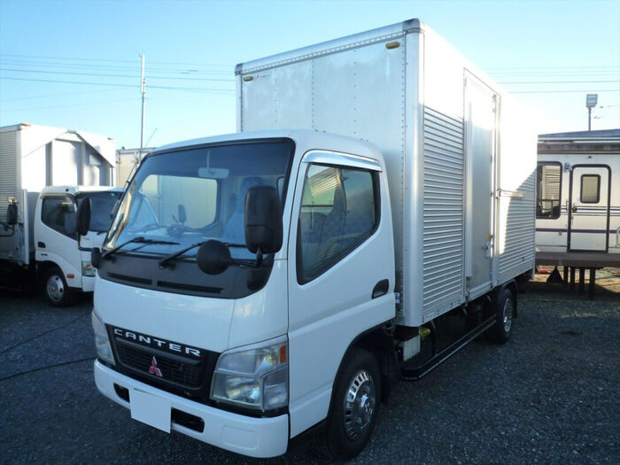 三菱 キャンター 小型 アルミバン サイドドア KK-FE73CEV｜画像1